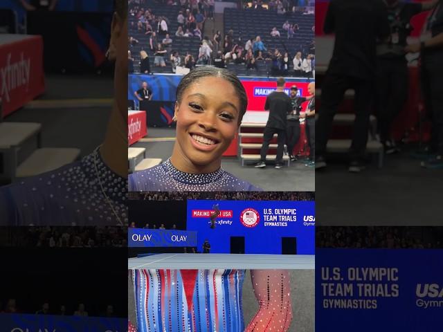 Kaliya decided to add a twist mid routine  #gymnastics #gymnast #usagtrials24 #sports #olympics