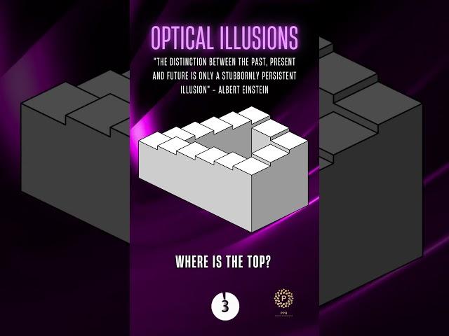 Optical Illusion #challenge 139 Penrose Stairs Illusion [Short]