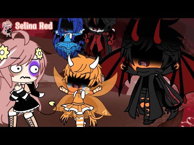 Selina Red travel to Devil World || Gacha Life funny Memes || Selina Red Gacha Life tiktok