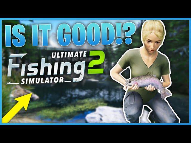 New Fishing Game! Will It Be Good!? | Ultimate Fishing Sim 2 Demo