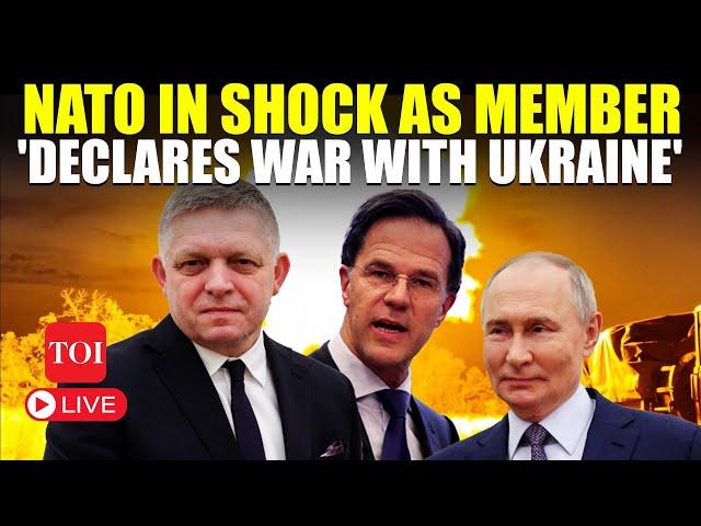 LIVE | NATO Nation 'At War' With Ukraine; Zelensky Begs For 'EU Action' | Putin-Fico Tango