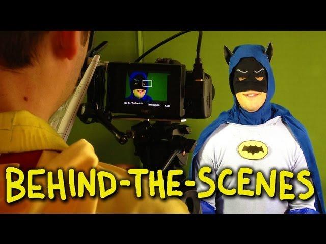 Batman 1966 TV Show Intro - Homemade (Behind The Scenes)