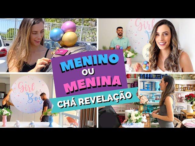 NOSSO CHÁ REVELAÇÃO ÍNTIMO + MAKING OF | Bruna Dalcin