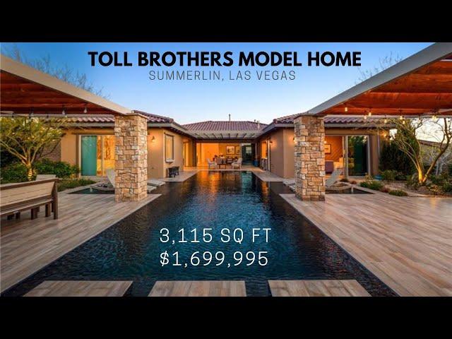 [Las Vegas Home Tour] Toll Brothers Model Home | 3,115 sq ft | $ 1.7M | Casita | 톨브라더스 모델하우스