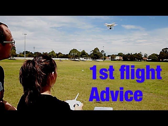 DJI Drone - First Flight Advice