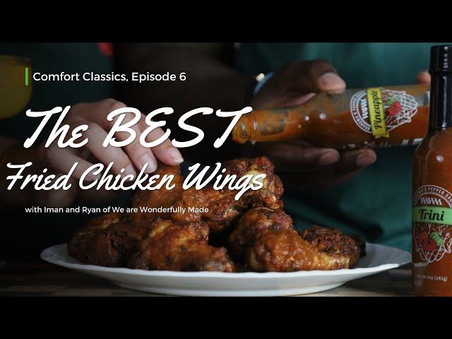 The BEST Wings | Collab w/ We Are Wonderfully Made Trini Pepper Sauce | OneStopChop