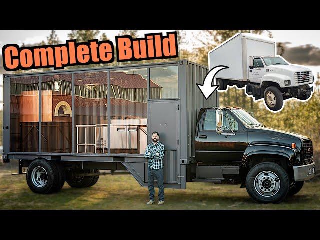 I Built An EVEN BETTER Pizza Truck Out Of An Old Box Truck