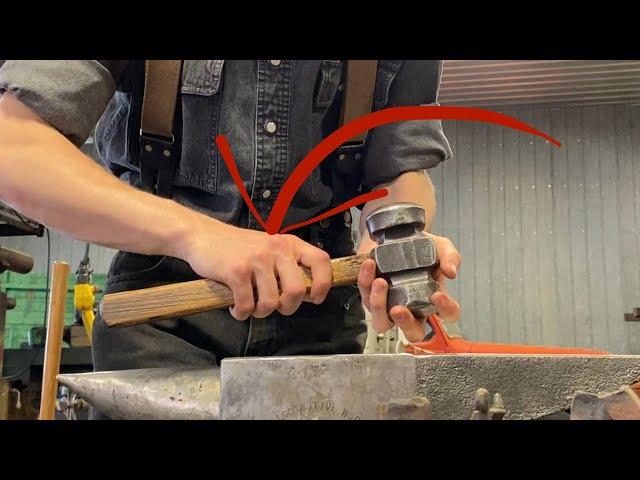 Objectively Best Way to Swing a Hammer in Blacksmithing