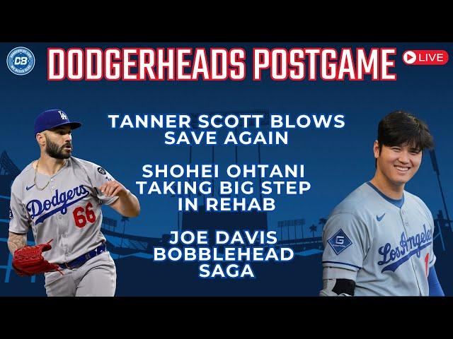 DodgerHeads Postgame: Dodgers rally after Tanner Scott blows save; Shohei Ohtani’s progress