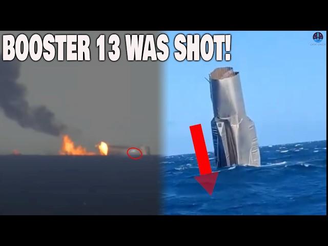 Incredible Footage Shows SpaceX SHOOT DOWN Booster 13 After Land! What Happened