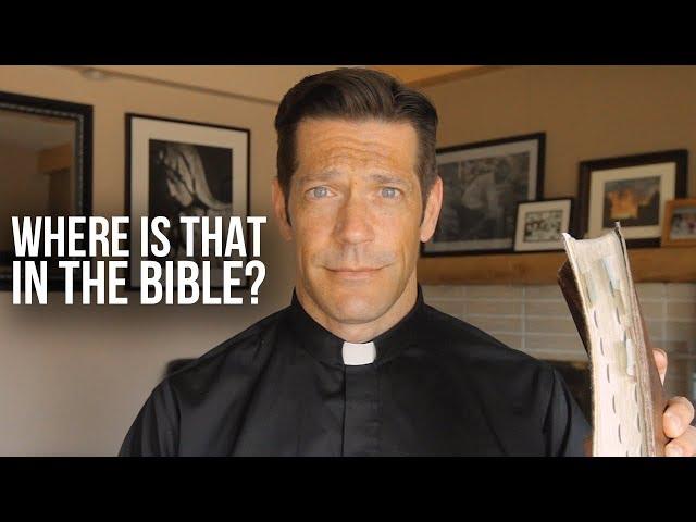 Why Catholics Use Scripture and Tradition