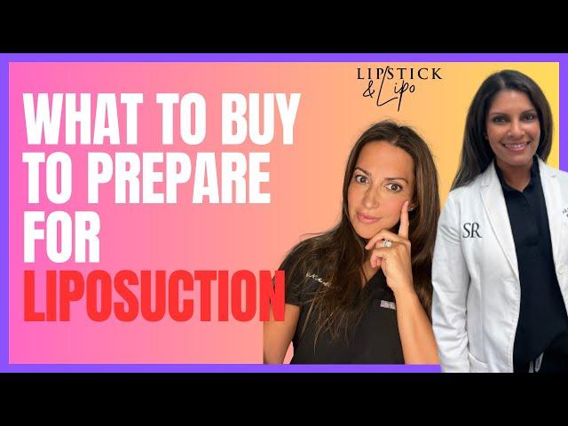 What to Buy to Prepare for Liposuction