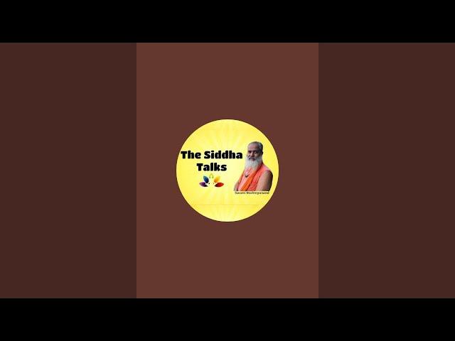 The Siddha Talks is live #Meditation #chakrabalancing #alignment of energy