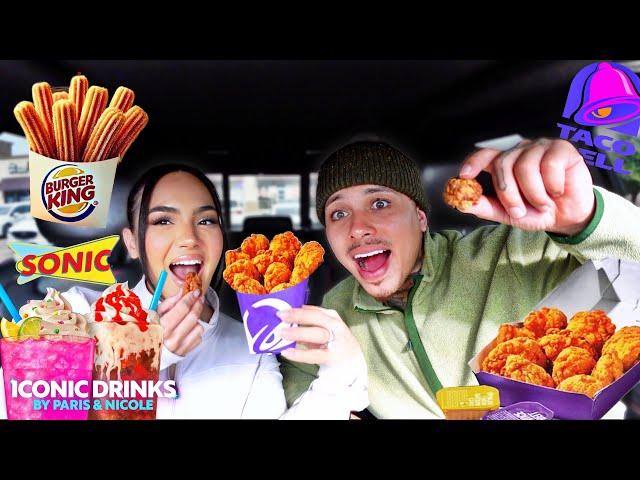 Trying New VIRAL Fast Food Items