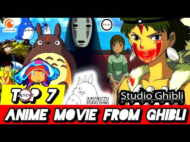 Anime Movies from Ghibli | Top 7 best Animated movies from Ghibli studio #anime #animemovies #ghibli