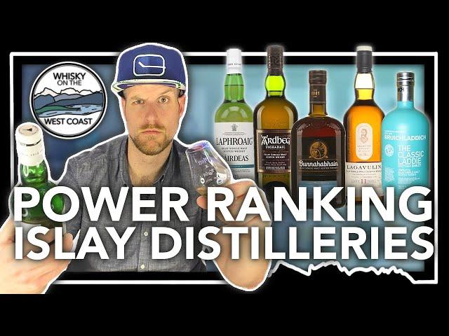 Power Ranking The Islay Scotch Whisky Distilleries: All 8 Scored and Ranked