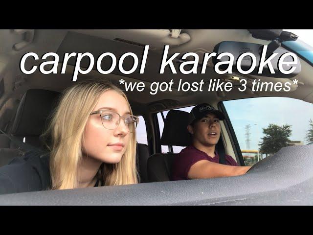 carpool karaoke with noah falk