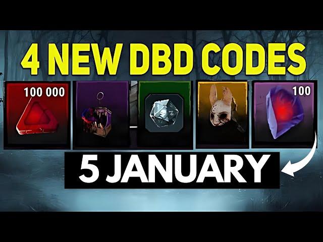 DEAD BY DAYLIGHT CODES JANUARY 2025 (NEW WORKING CODES)DBD REDEEM CODES FOR FREE BLOODPOINTS DROP