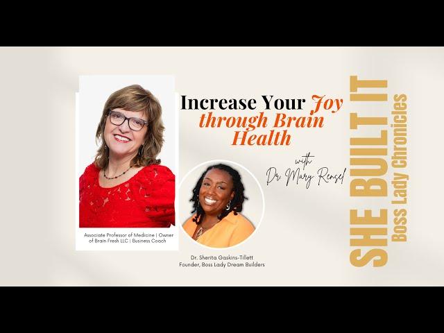 Increase Your Joy through Brain Health with Dr. Rensel