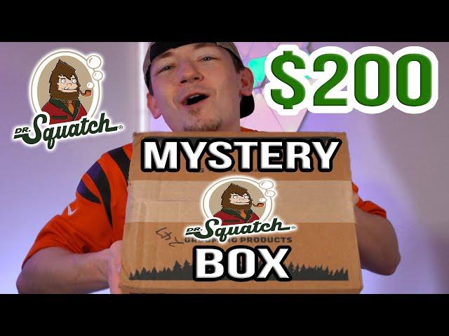 I Got a $200 Dr Squatch Mystery Box... (Rare Soaps, Deodorant Review & MORE) [4K]