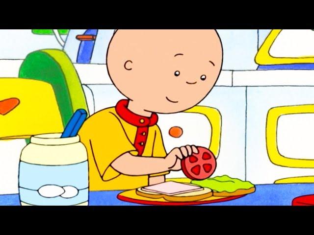 Caillou Makes a Sandwich | Caillou Cartoon