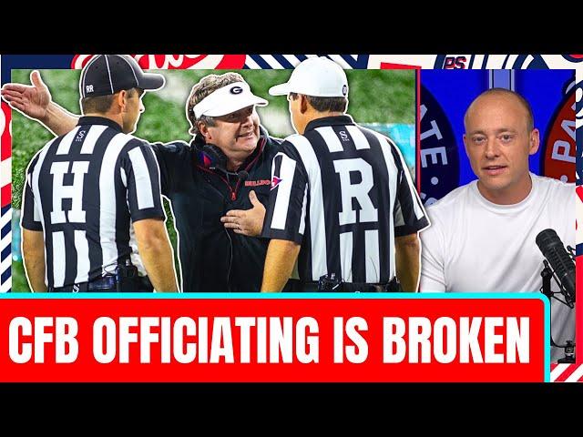 College Football Officiating Was HORRIBLE Saturday - Josh Pate Reaction