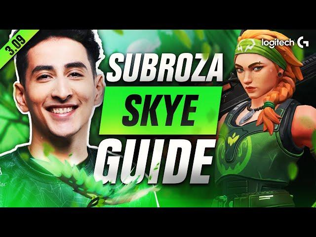 How to Play Skye From a Valorant Pro! | TSM Subroza Valorant