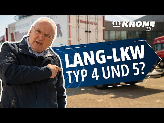 Unknown exotics: Long HGV Type 4 and 5. | KRONE TV