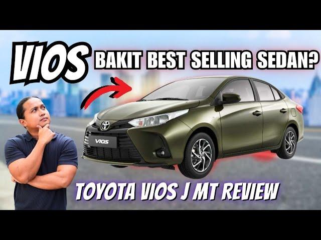 Bakit Vios ang Bestselling Sedan? Toyota Vios J M/T Review