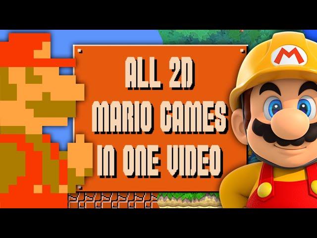 ENTIRE 2D MARIO SERIES RETROSPECTIVE