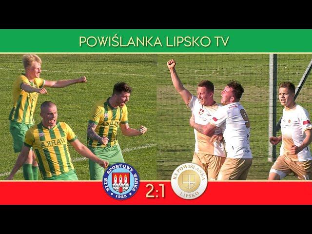 KS Warka - Powiślanka Lipsko 2:1 (Skrót)