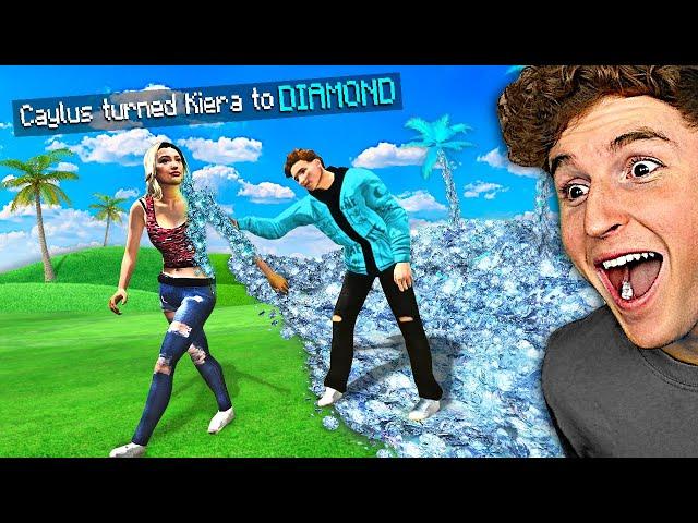 GTA 5 But Everything I Touch Turns DIAMOND!