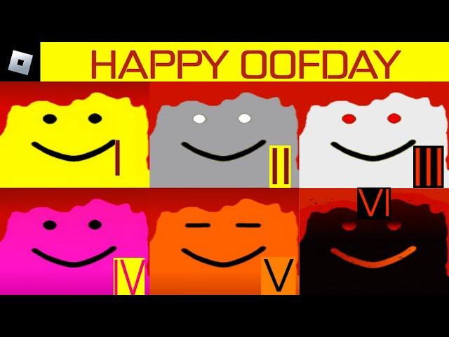 happy Oofday [Chapter 1 - 6] : roblox mascot horror gameplay walkthrough