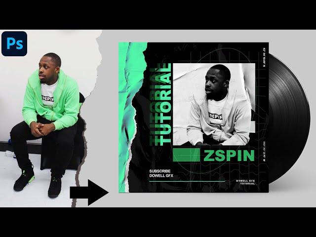 Photoshop Rap Cover Tutorial with PSD (Beginner's Guide)