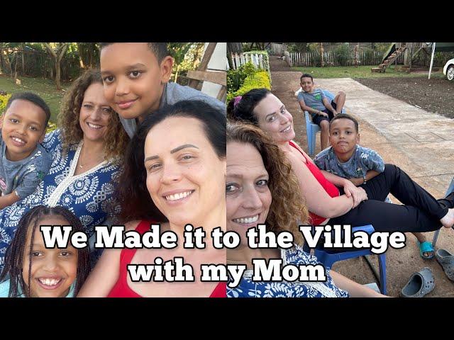 My Mom visits Our Village Home || USA to Kenya || Nairobi to Meru  || VLOG || Family