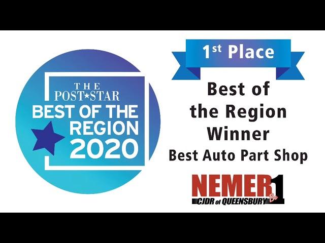 2020 Post Star Best of the Region Winner | Nemer CJDR of Queensbury
