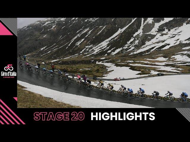 Giro d’Italia 2021 | Stage 20 | Highlights