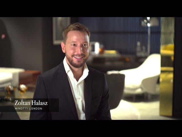 Trade and Retail Manager at Minotti London, Zoltan Halasz, talks about his favourite pieces