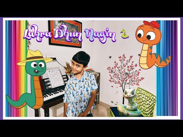 Viral Sensation! Kid Plays 'Lahra Nagin Dhun' on Piano | Mesmerizing Performance@TinyTunesTales16