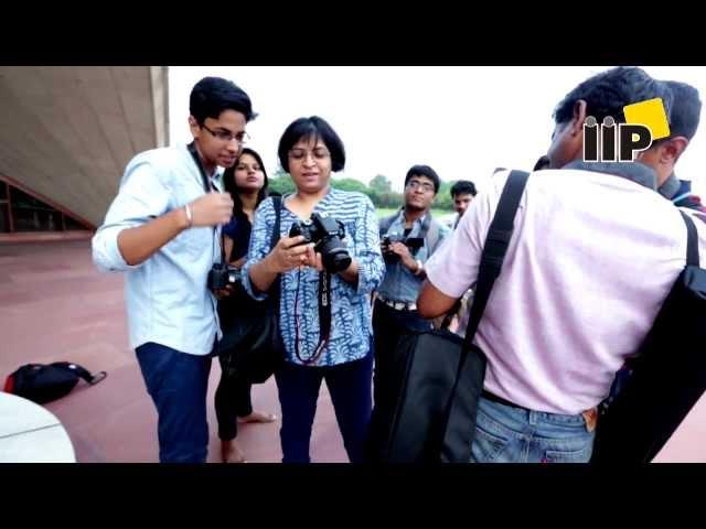 IIPians on a visit to Lotus Temple