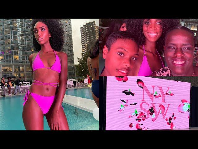 I Walked In New York Swim Week!! | NYSW Vlog | Haitian Doll By Jo Bella