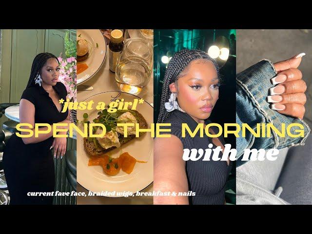 SPEND A MORNING WITH ME | JUST A GIRL VLOG | MY GO TO SUMMER MAKE UP | BREAKFAST AT LANGANS & MORE