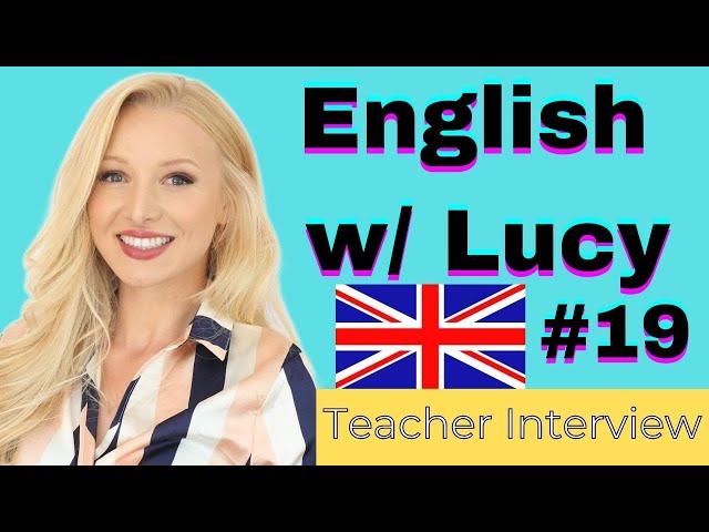 English with Lucy Interview - Edutuber, & Teacherpreneur!