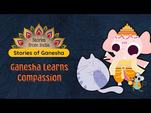 Ganesha Learns Compassion | Ganesha and The Cat Story  | Stories of Ganesha | Moral Story | NutSpace