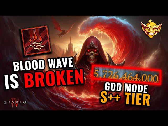 New Highest Damage Omega Blood Wave Necromancer Diablo 4 Season 6 Build Guide