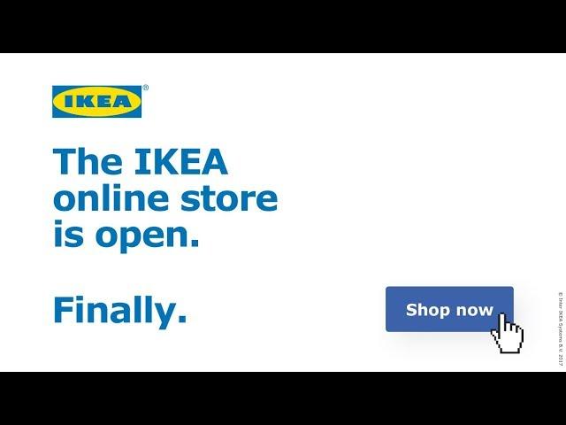 The IKEA online store is open. Finally.