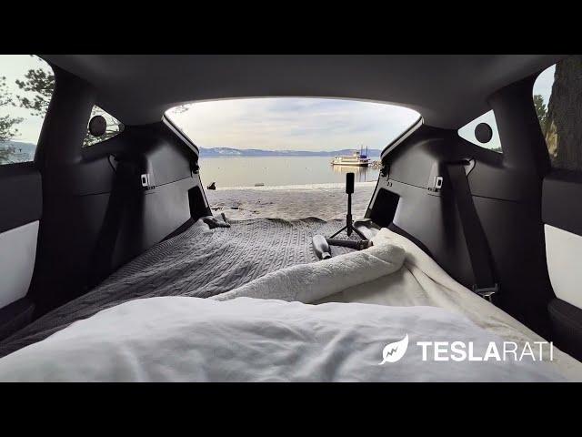 Best Tesla Model Y Camping Mattress - Supercharged Camp Mode!