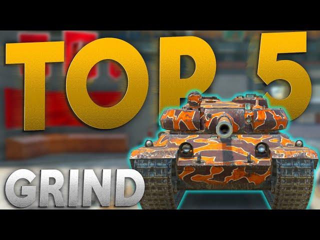 TOP 5 TANKS TO GRIND RIGHT NOW! WOTB