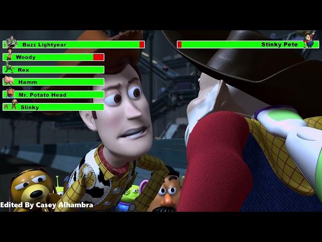 Toy Story 2 (1999) Final Battle with healthbars
