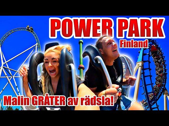 TESTAR FINLANDS STÖRSTA NÖJESPARK- POWER PARK*